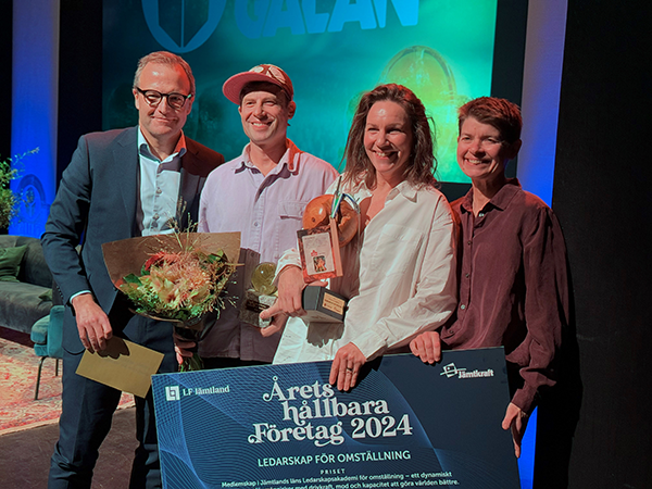 Prisutdelning på 2024 års Guldgala