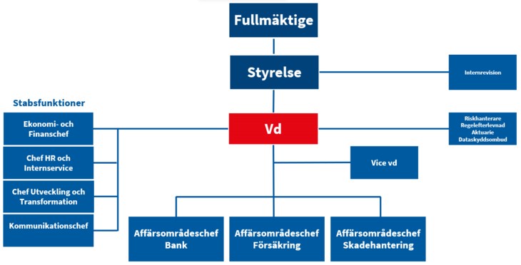 Organisationsschema 