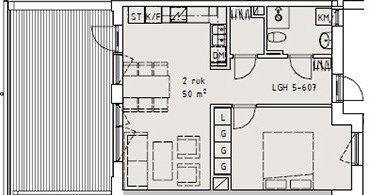 Planlösning, exempel.