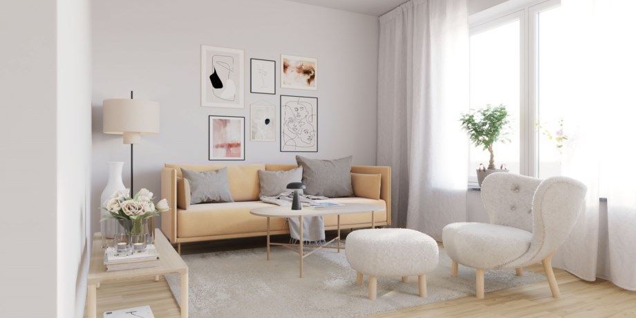 Interiörbild, exempel.