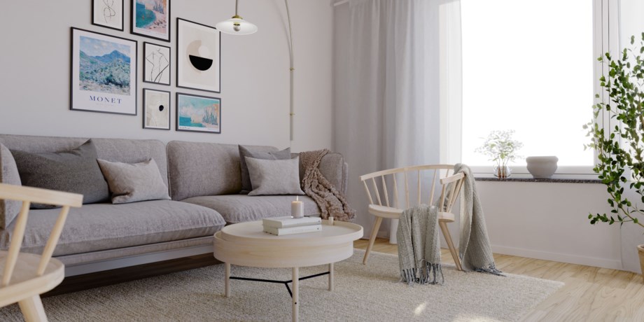 Interiörbild, exempel.