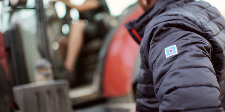 Rådgivare från LF ute hos kund.