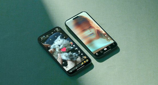 Två telefoner, foto