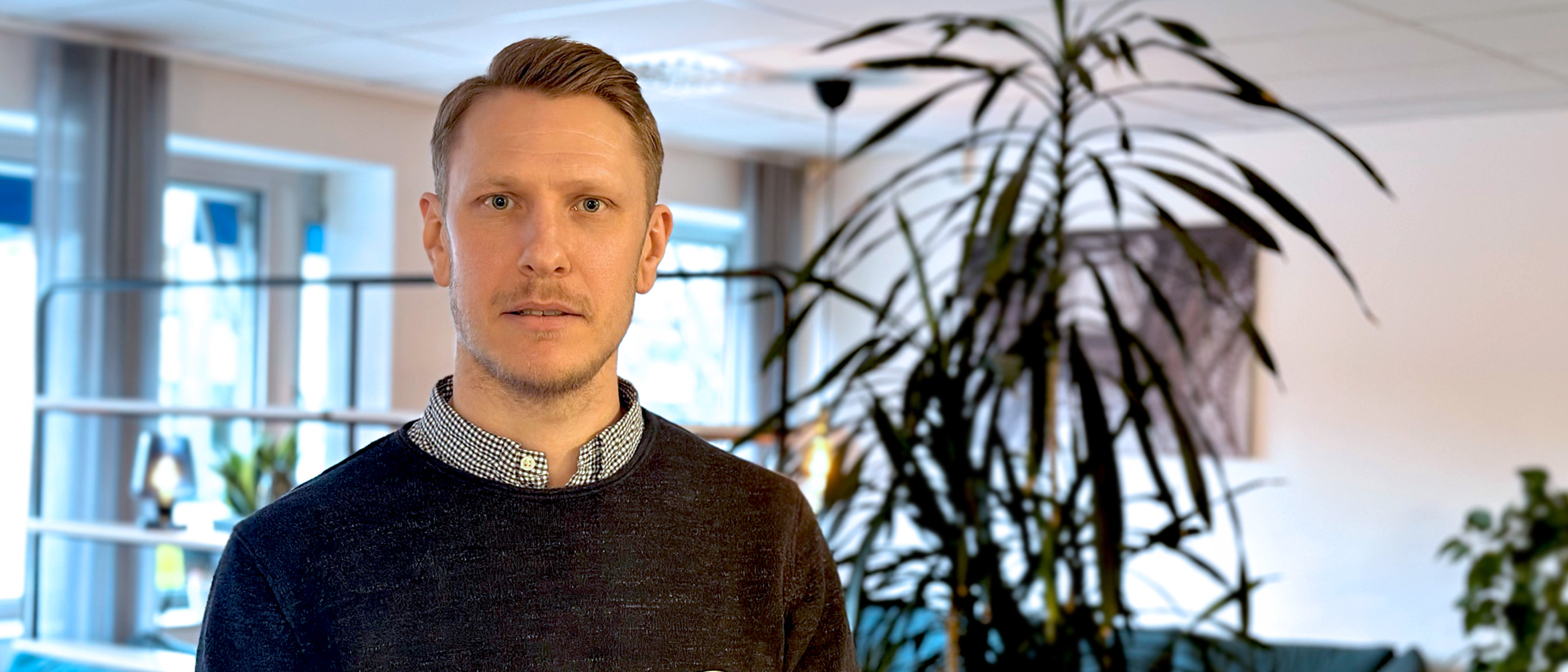 John Melin, skadeförebyggare på LF Bergslagen.