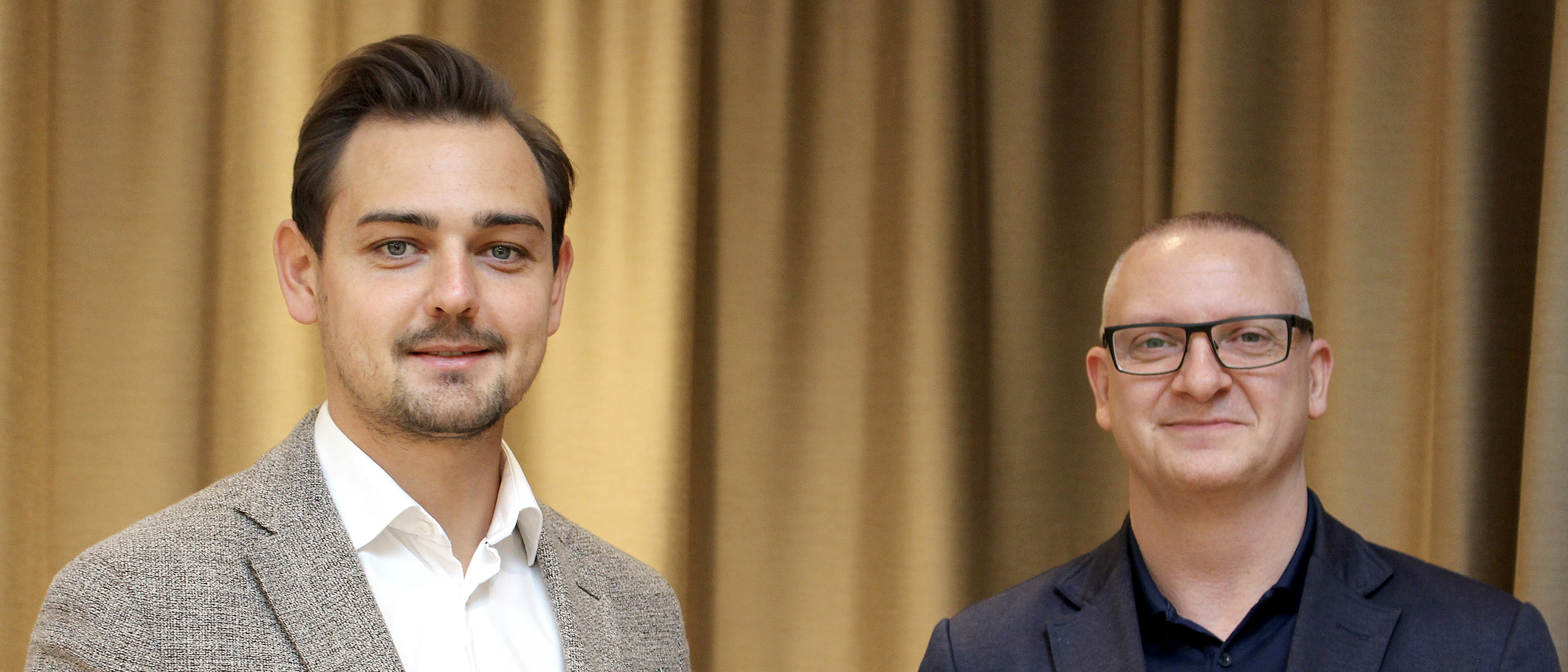 Våra placeringsrådgivare Pontus Isaksson och Richard Barba.