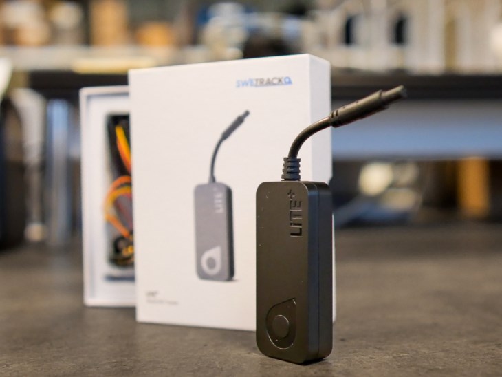 Bild på GPS-tracker. 