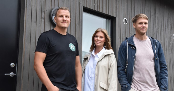 Emil Rydh, Estate Strömshall AB, Pernilla Lerberg, LF Göinge-Kristianstad och André Johannesson, Estate Strömshall AB.