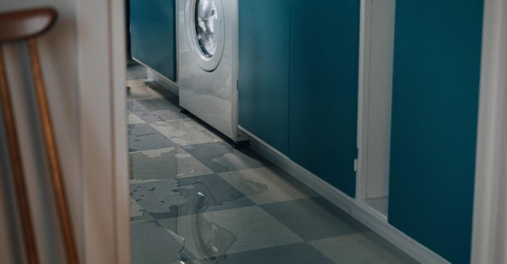 Läckande diskmaskin