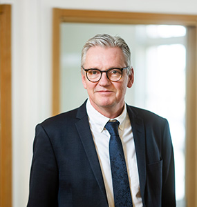 Mats Svensson, Affärsområdeschef försäkring. Porträttbild.