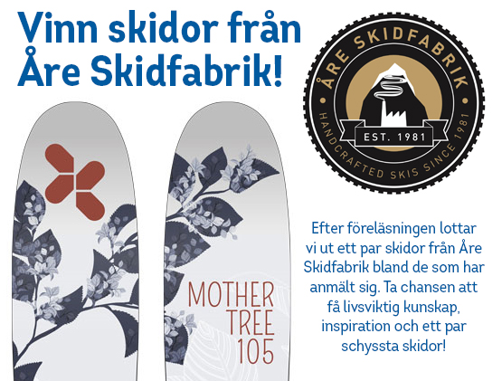 Vinn skidor från Åre Skidfabrik