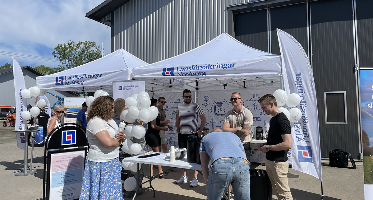 Vår monter på Nuntorpsdagarna