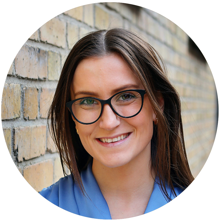 Nikolina Bosson, hållbarhetskoordinator LF Halland, porträttbild.