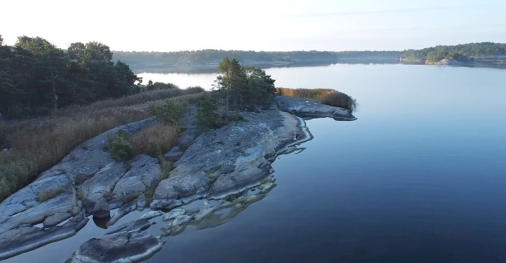 Utsikt över en udde