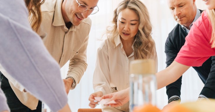 Kreativt möte med människor