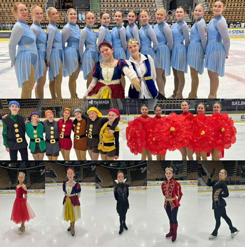 Konståkning i Mälardalens KK.