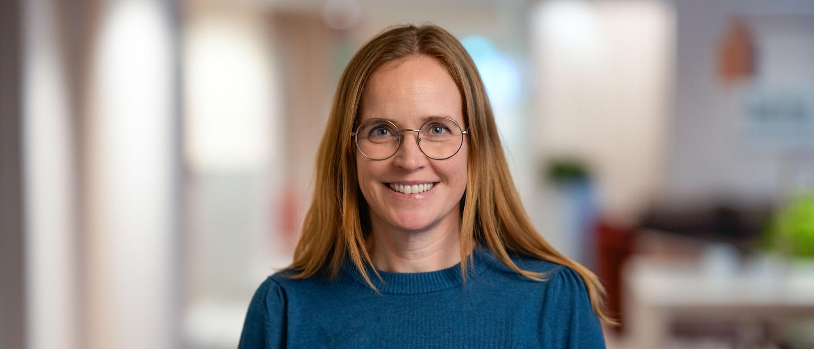 Porträtt av Kajsa Aminder Pers.