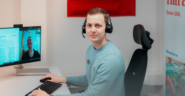 Viktor, innesäljare privatförsäkring