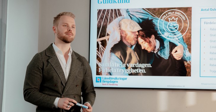 Albin, chef Kundservice Bank