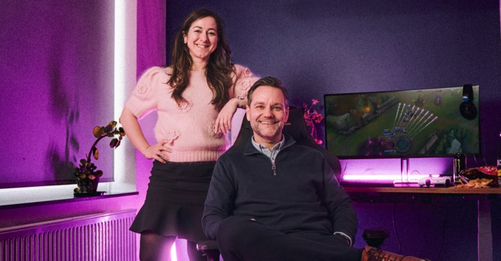 Melina Athanasiadi och Daniel Alkeberg på LF Kalmar.