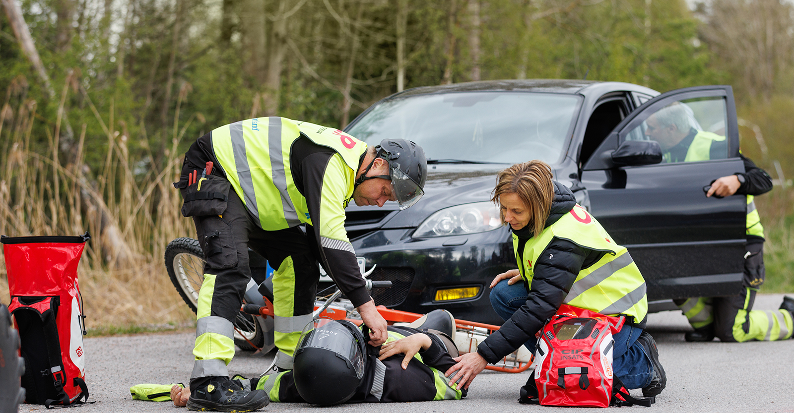Omhändertagande efter trafikolycka