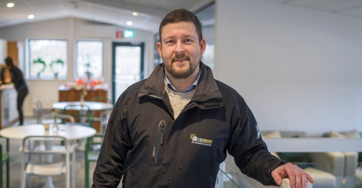 Vd Magnus Hagberg, Enermont.