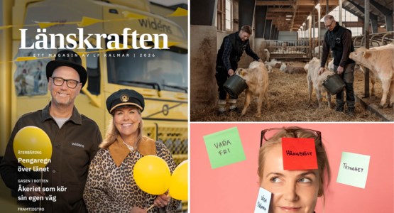 Omslag från magasinet länskraften