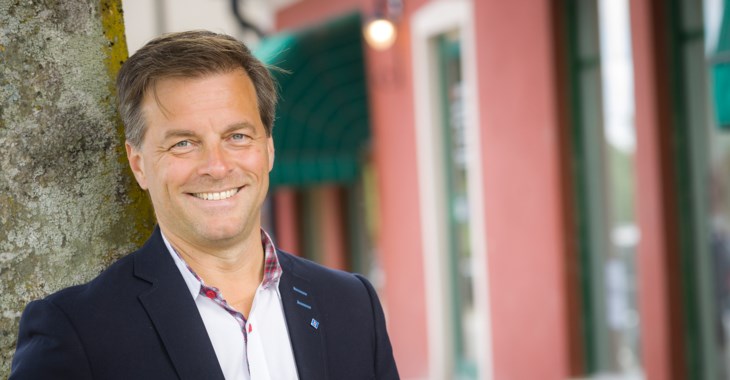 Niklas Larsson, vd LF Göinge-Kristianstad.