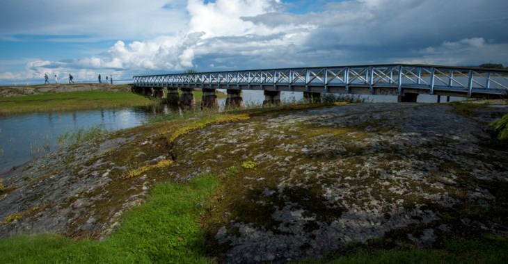 Vy över Vänern i Vänersborg.