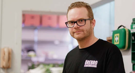 Jonas Andersson, Örebro Stadsmission.