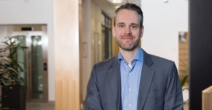 Pensionsplanerare Nicklas Tigerryd på LF Kalmar.