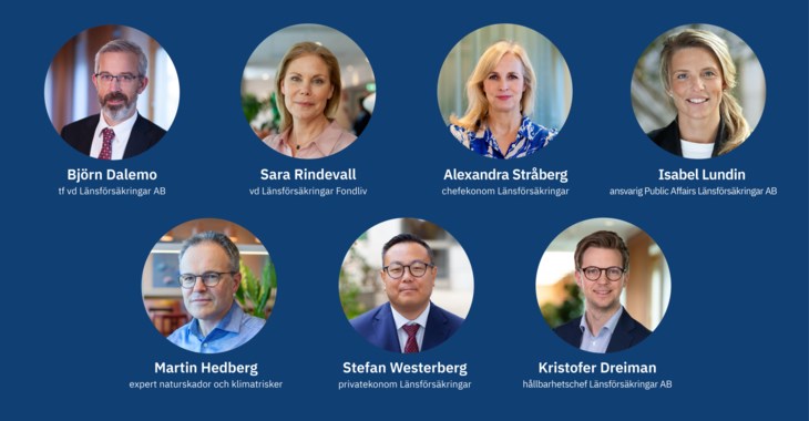 Flera bilder på de som man kan träffa i Almedalen 