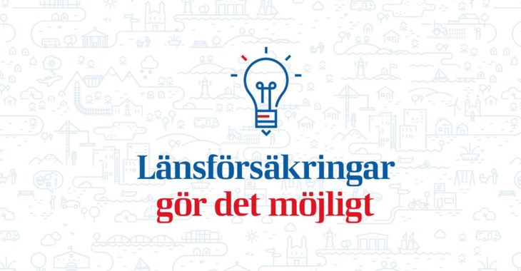 Länsförsäkringar gör det möjligt. Text i Bild. 
