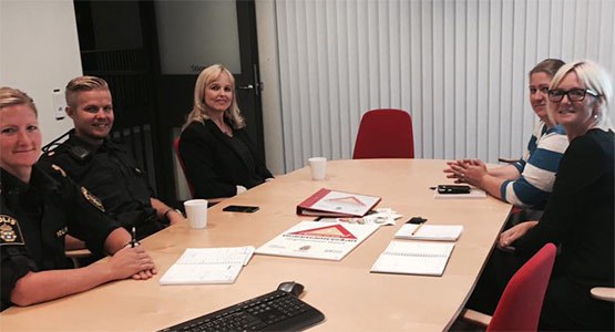 Vi planerar för nästa Grannsamverkanmöte tillsammans med Polisen och Räddingstjänsten.