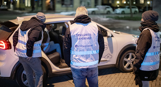 Trygghetsvandring i Hässleholm.