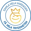 Illustration av Guldkundsymbol. Samla hela vardagen - få hela tryggheten.