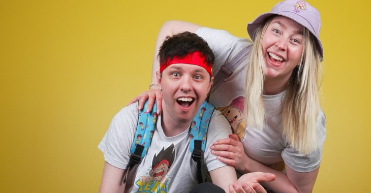 Pressbild över YouTube-profilerna  Yumi och Tomu.