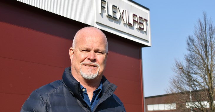 Roger Hurtig, marknadsansvarig på Flexilast.