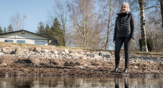 Agneta Wennberg, skadechef på LF Göinge-Kristianstad.