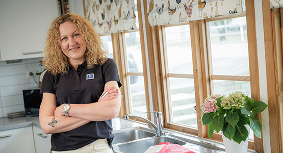 Sara Tiede, försäkringsrådgivare privat på LF Göinge-Kristianstad.