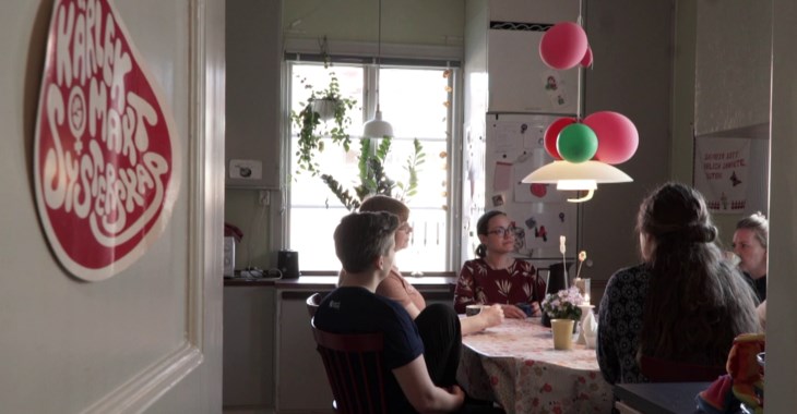 Bild från köket på kvinnojouren i Umeå