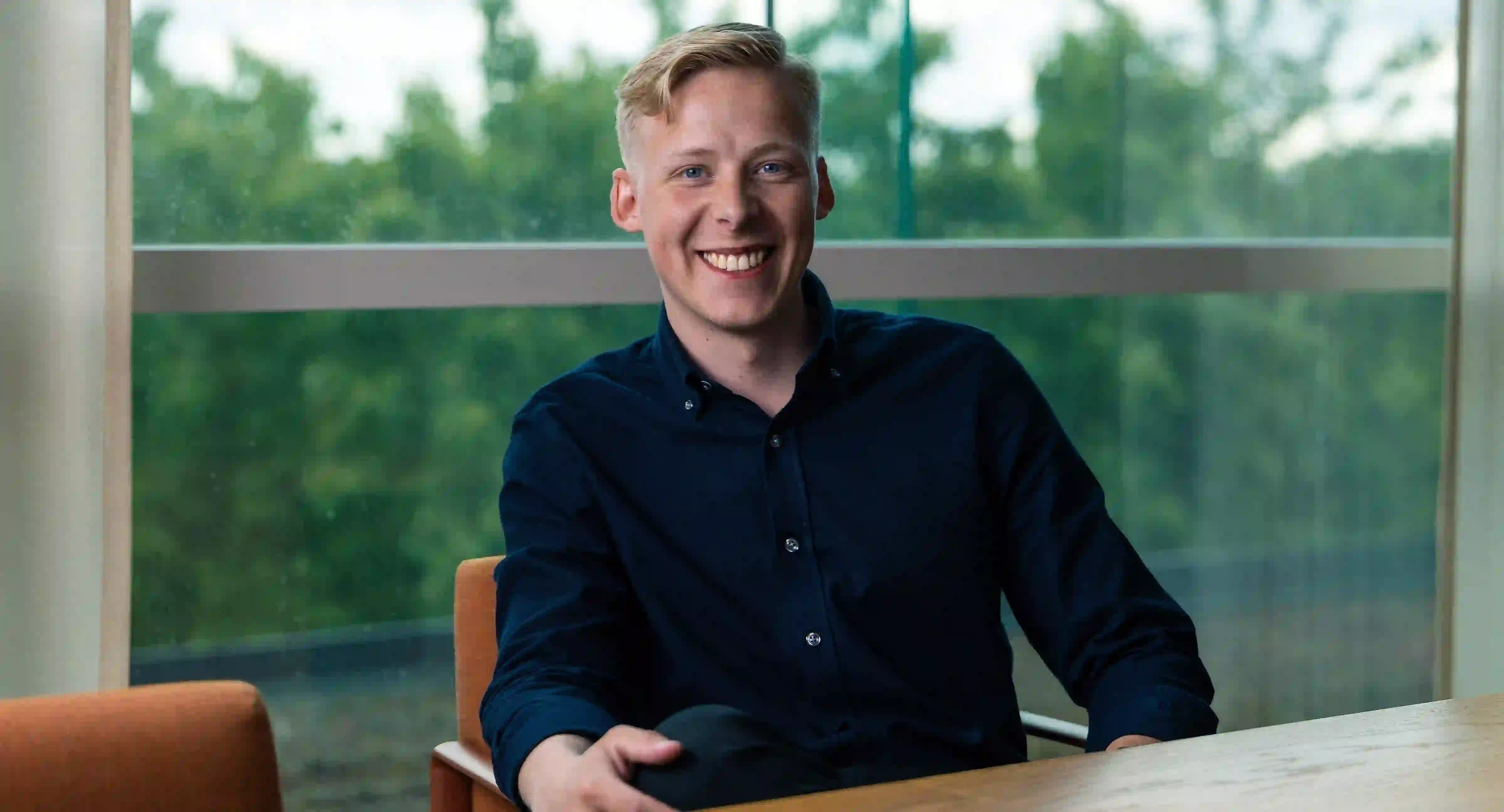 Oscar Folkesson, försäkringsrådgivare på Länsförsäkringar
