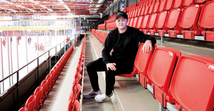 Rasmus Aro, sportchef i Nybro Vikings.