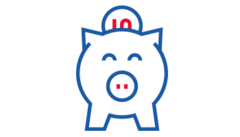 Illustration av spargris.