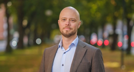 Porträtt av Jonas Helmin