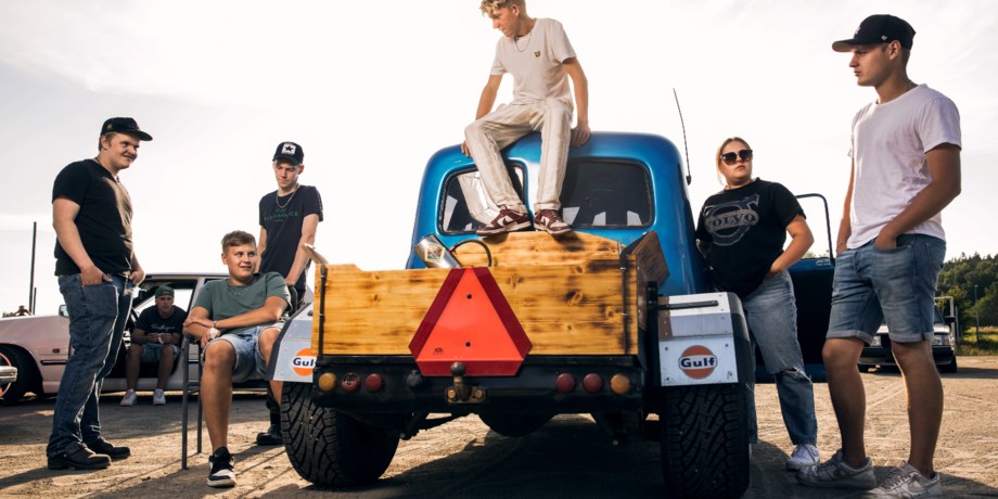 Ungdomar i Hemsjö IF motorsektion