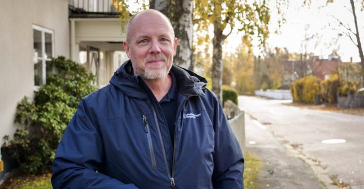 Jonas Lindholm,  chef Byggskador