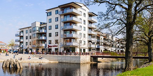 Översvämning vid fastighet