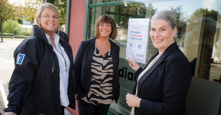 Medarbetare på vårt kontor i Osby.