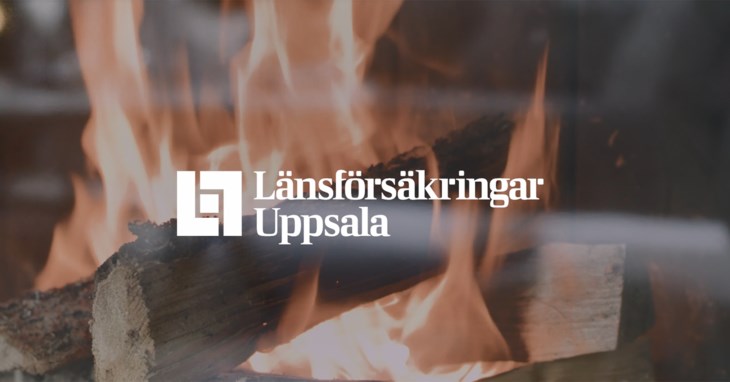 Bild på eld som flammar