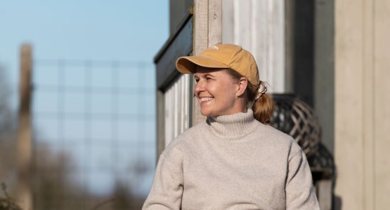 Kvinna som ska starta företag.